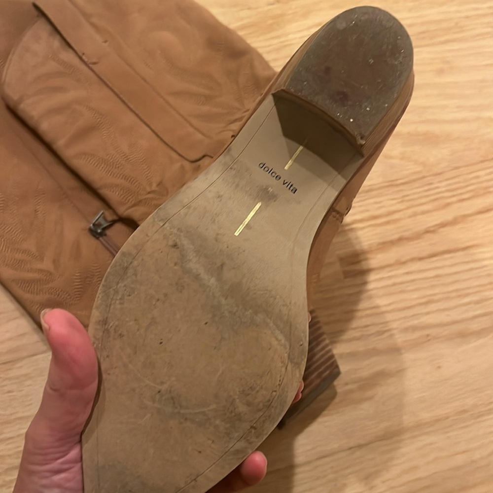 Dolce Vita boots - suede tan - Picture 3 of 6